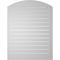 Ekena Millwork Arch Top Surface Mount PVC Gable Vent w/ 2"W x 2"P Brickmould Sill Frame, 32"W x 40"H GVPAR32X4003SN - alternate 5